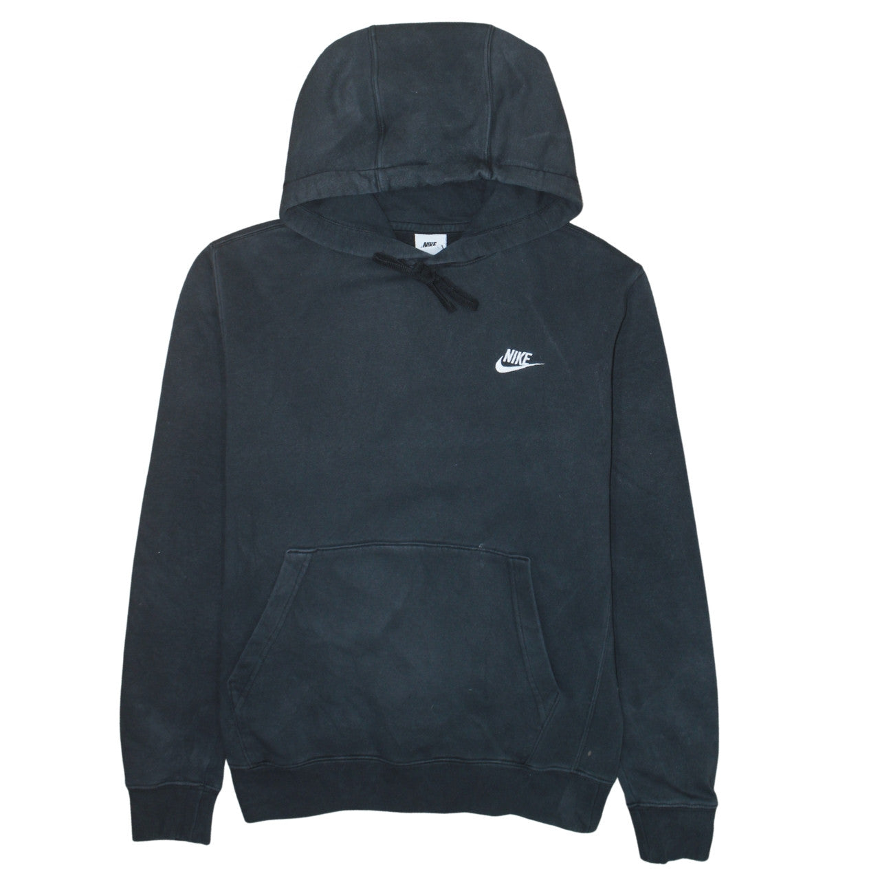 Nike Men's Black Pullover Hoodie S Fleece Sportswear Regular Fit