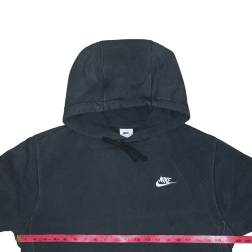 Nike Men's Black Pullover Hoodie S Fleece Sportswear Regular Fit