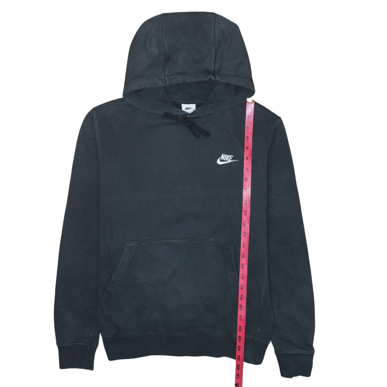 Nike Men's Black Pullover Hoodie S Fleece Sportswear Regular Fit
