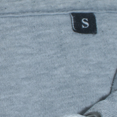 Ellesse Men's Grey Pullover Hoodie Small Retro Logo Sweatshirt