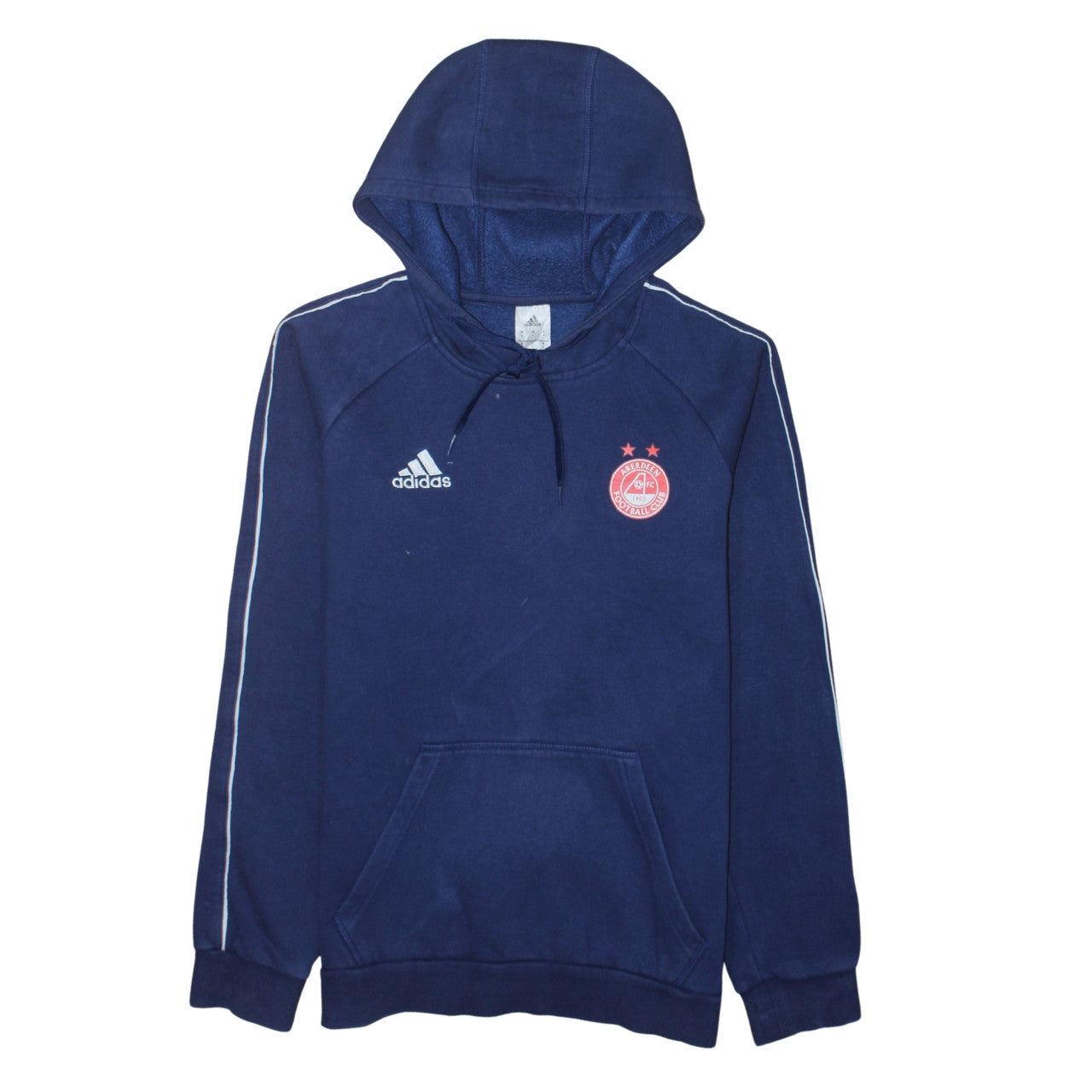 Adidas Men’s Blue Aberdeen FC Pullover Hoodie Size S