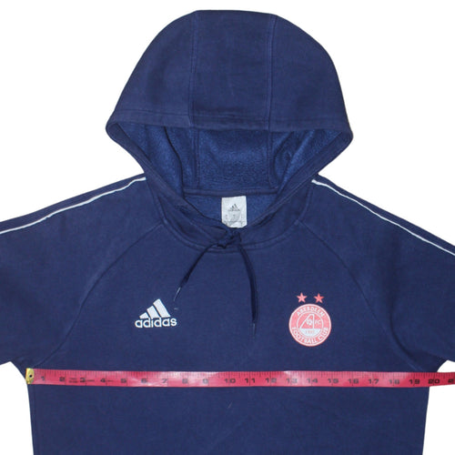 Adidas Men’s Blue Aberdeen FC Pullover Hoodie Size S