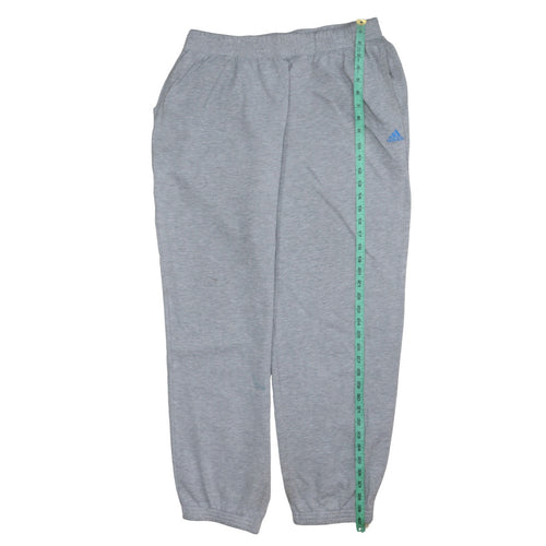 Adidas Men's Grey XL Sweatpants Regular Fit Performance Essentials