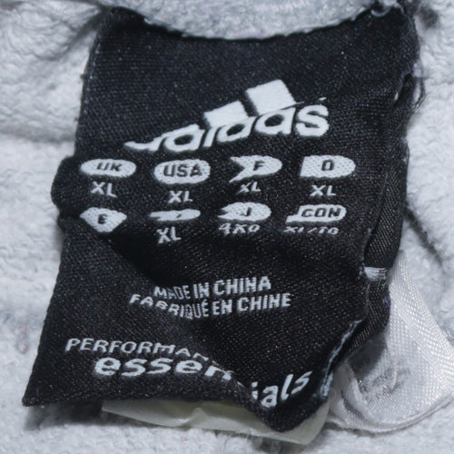 Adidas Men's Grey XL Sweatpants Regular Fit Performance Essentials