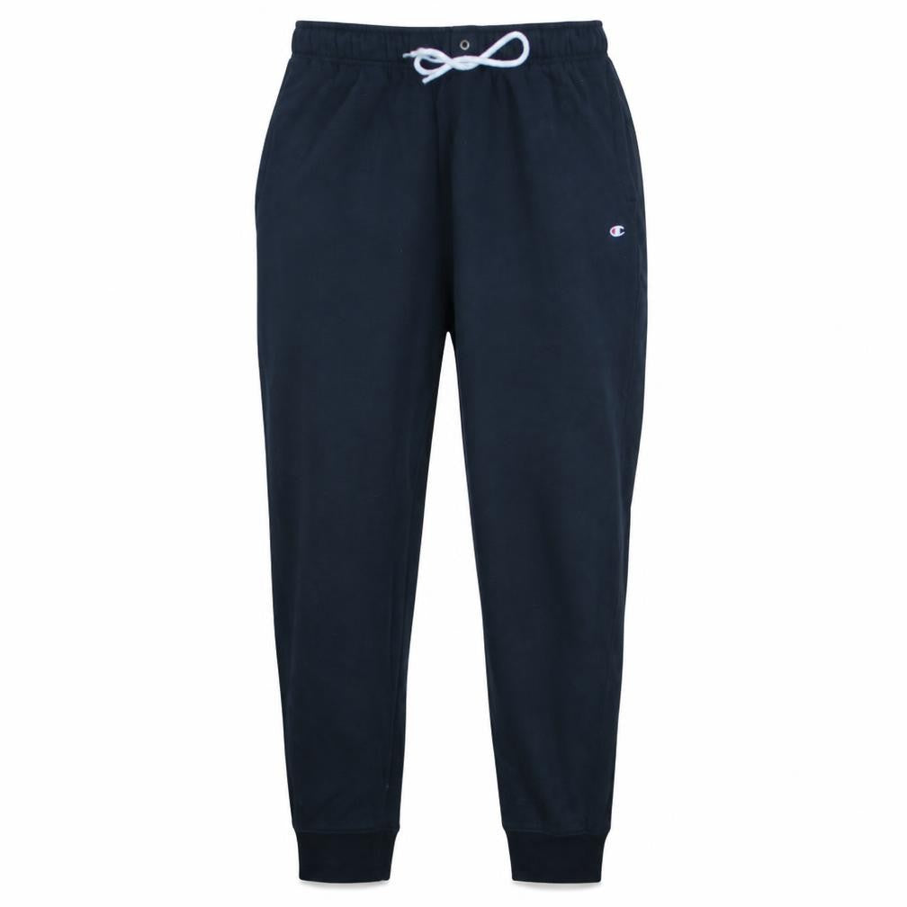 Front view of Champion Men's Blue XL Fleece Jogger Sweatpants With Drawstring
