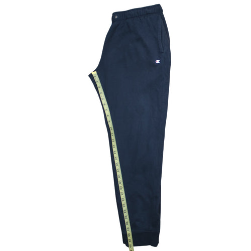 Champion Men's Blue XL Fleece Jogger Sweatpants With Drawstring