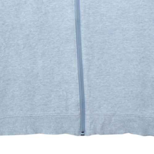 Under Armour Womens Grey Full Zip Hoodie Size L Loose Fit Casual