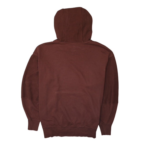 Nike Women's Brown Pullover Hoodie Small Cotton Blend Casual Sweatshirt