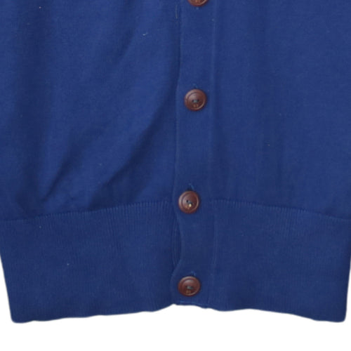 G-Star RAW Men's Blue Cotton Cardigan Jumper Size S