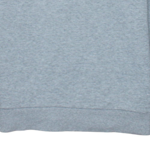 Adidas Mens Grey Small Crew Neck Pullover Sports Sweatshirt