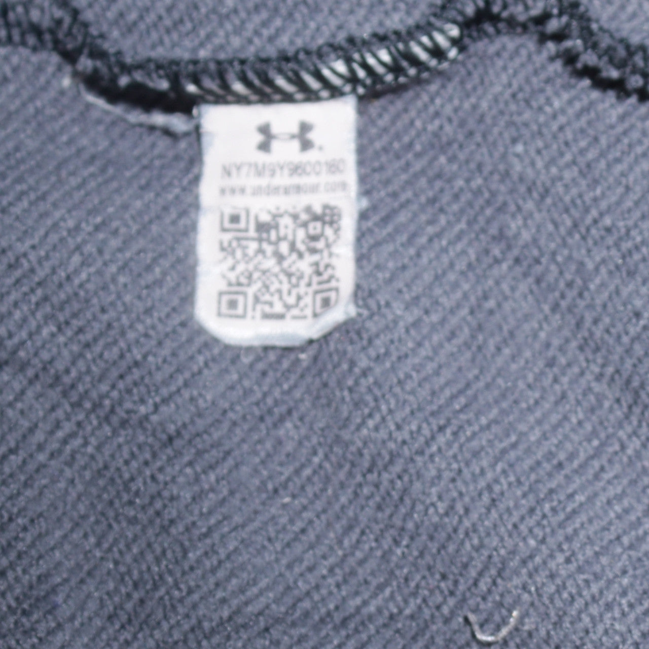 Under Armour Mens Grey Large Pullover Hoodie Lightweight ColdGear