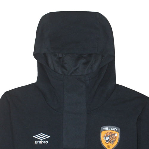 Umbro Men’s Black Hull City Pullover Hoodie Medium Football Fleece