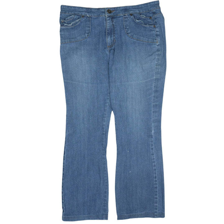 Beverly Hills Polo Club Mens Blue Straight Denim Jeans 40x32