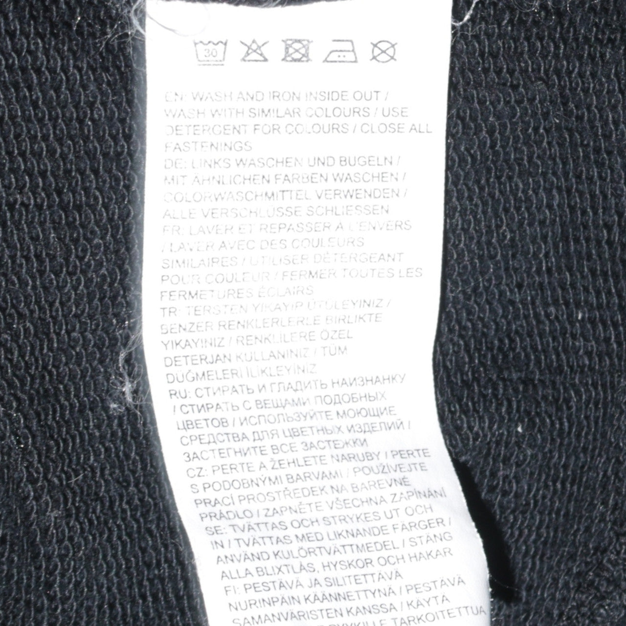 Puma Men's Black Full Zip Fleece Sweatshirt Size L