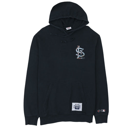 Champion Men's Black 2XL Pullover Hoodie MLB World Tour London Series