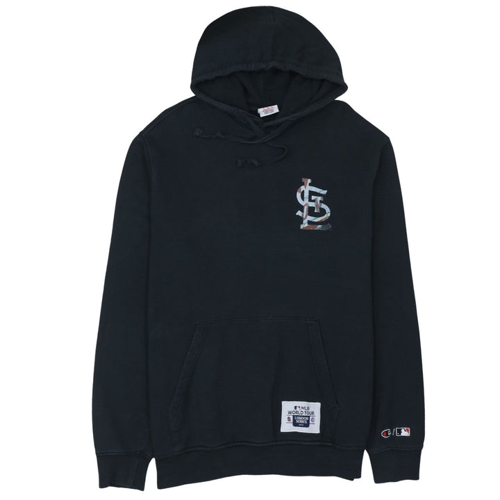 Champion Men's Black 2XL Pullover Hoodie MLB World Tour London Series