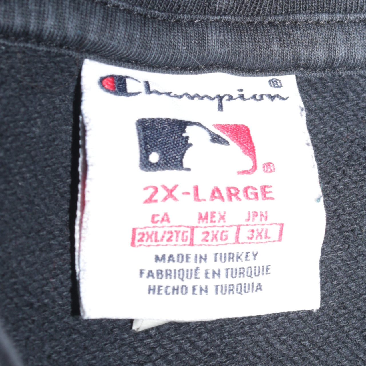 Champion Men's Black 2XL Pullover Hoodie MLB World Tour London Series