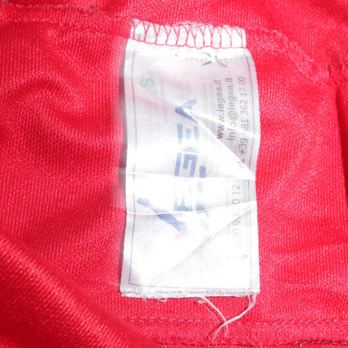 Legea Men's Red Volleyball Track Jacket Size S Full Zip Sportswear