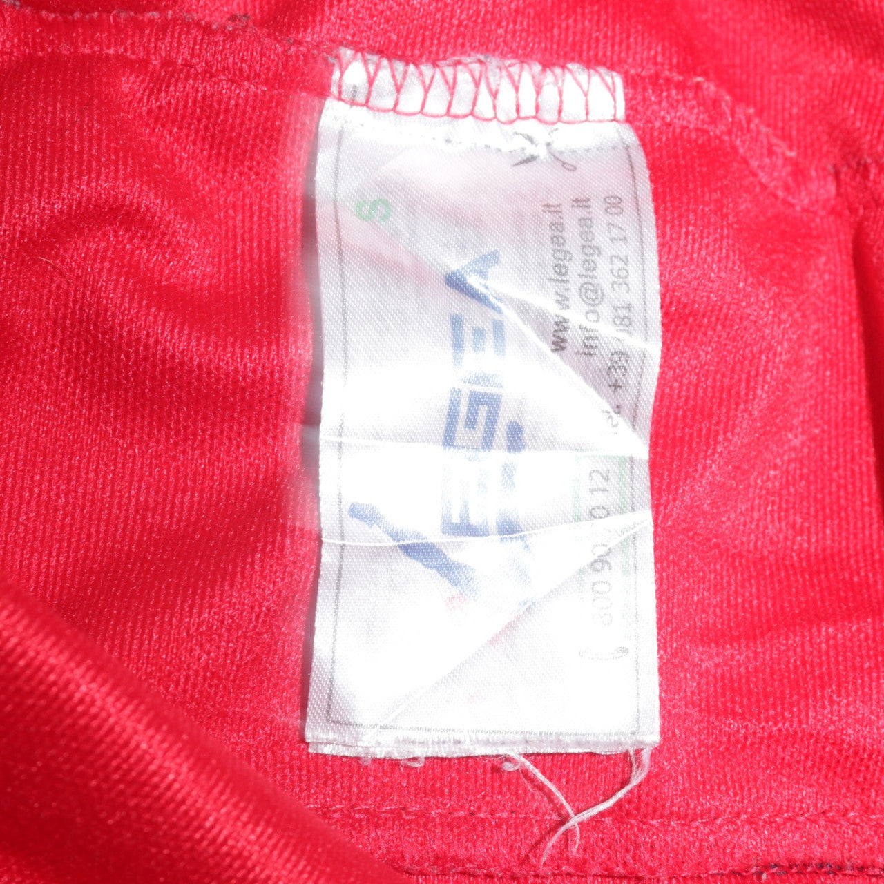 Legea Men's Red Volleyball Track Jacket Size S Full Zip Sportswear