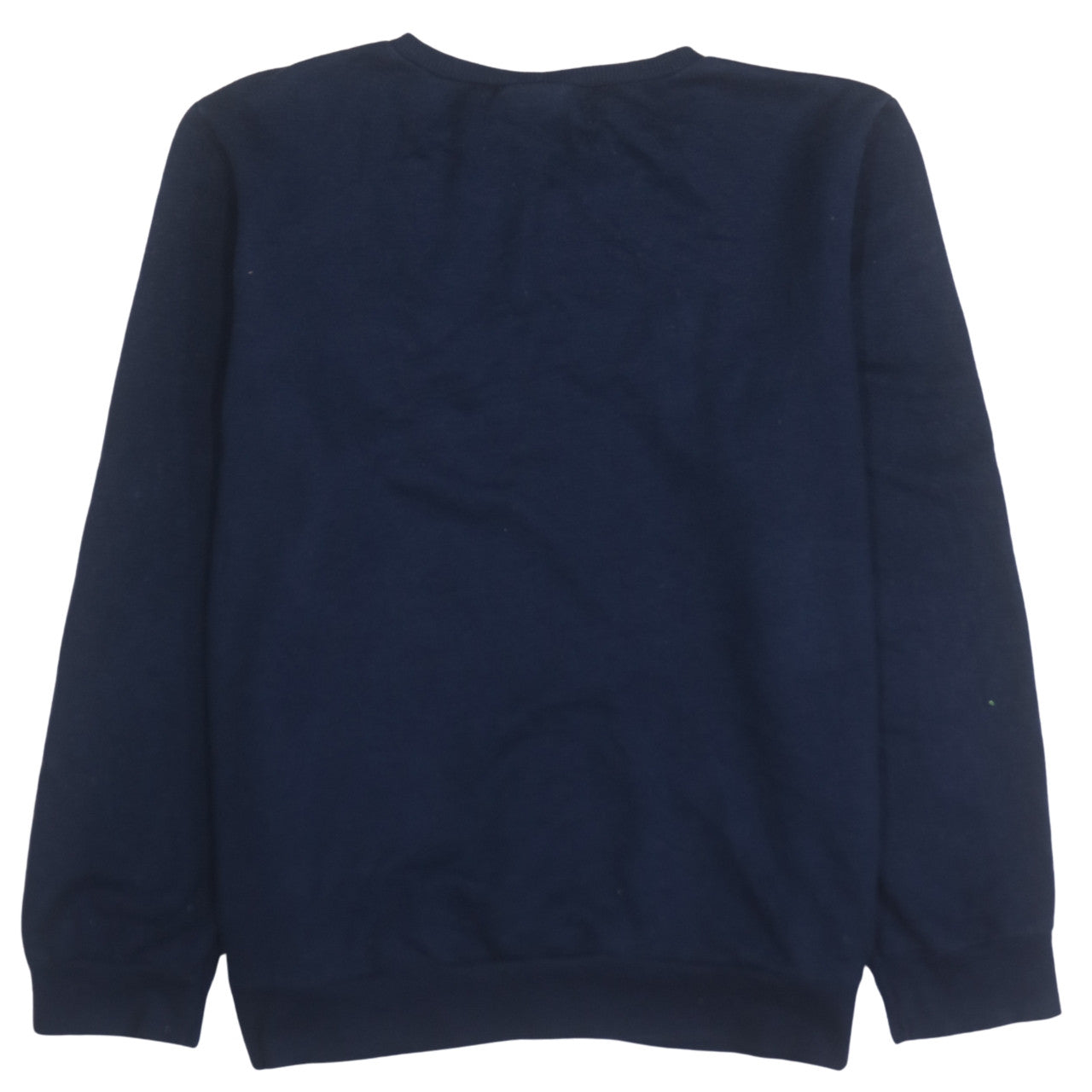 Disney Primark Women’s Navy Stitch Sweatshirt UK 16 Pullover Cotton Blend