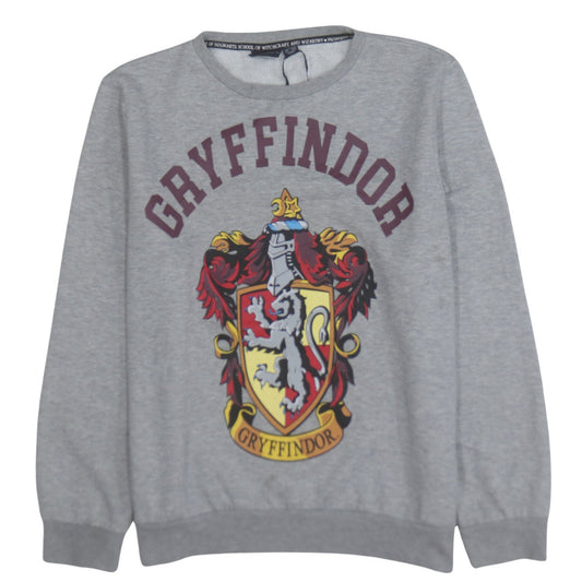 Primark Women’s Grey Gryffindor Sweatshirt L Harry Potter Crew Neck