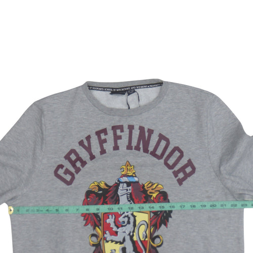 Primark Women’s Grey Gryffindor Sweatshirt L Harry Potter Crew Neck