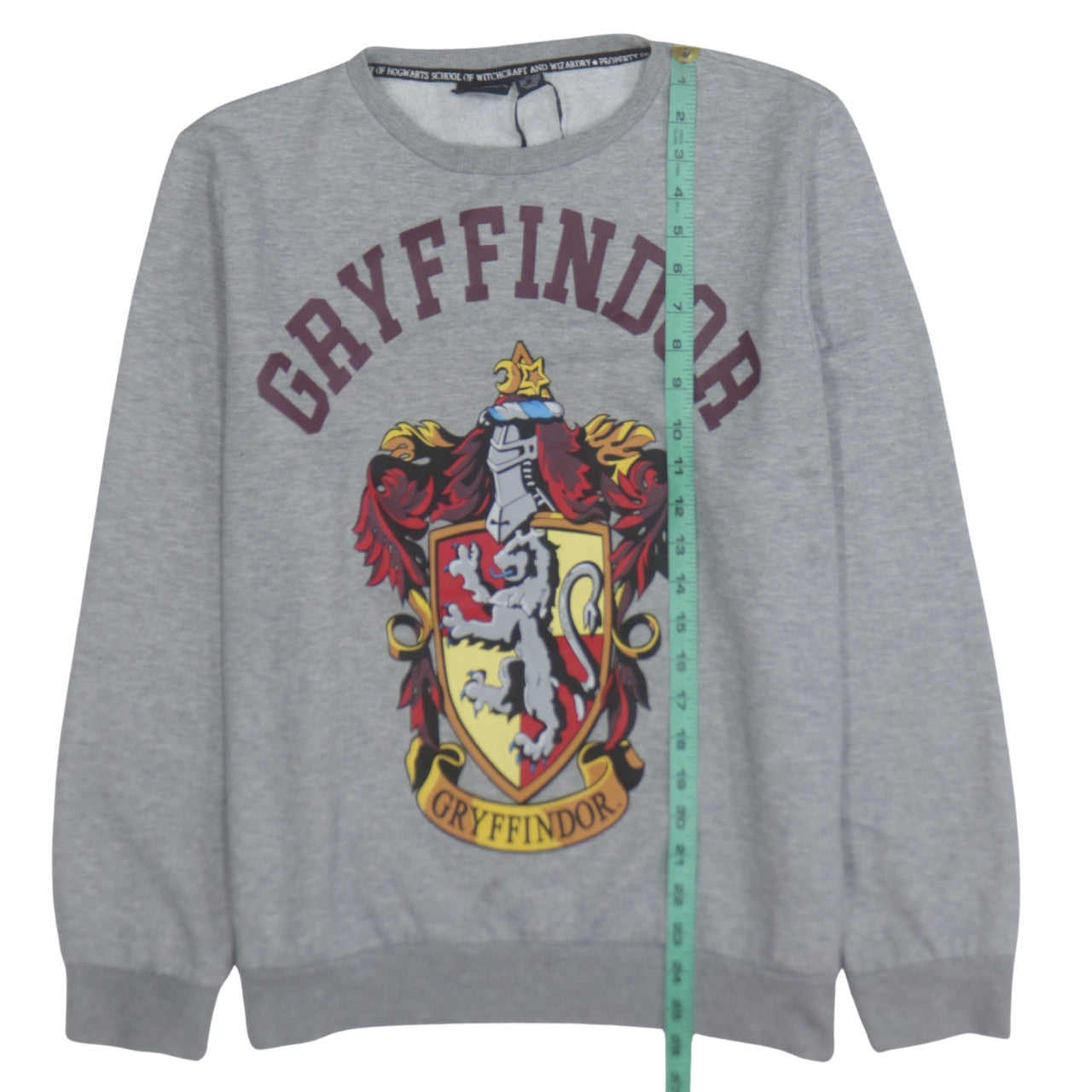 Primark Women’s Grey Gryffindor Sweatshirt L Harry Potter Crew Neck