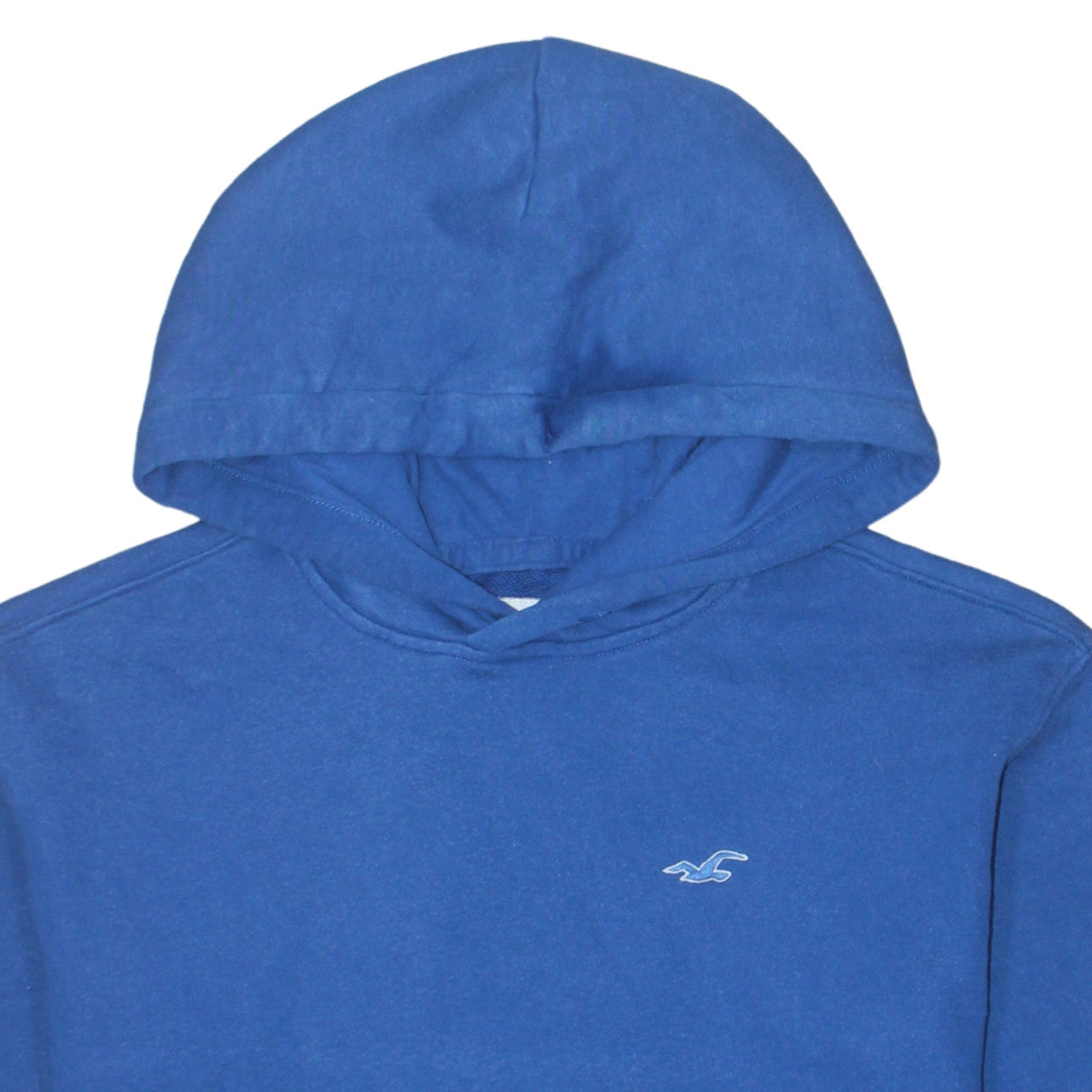 Hollister Men Blue Pullover Hoodie S Classic Logo Sweatshirt