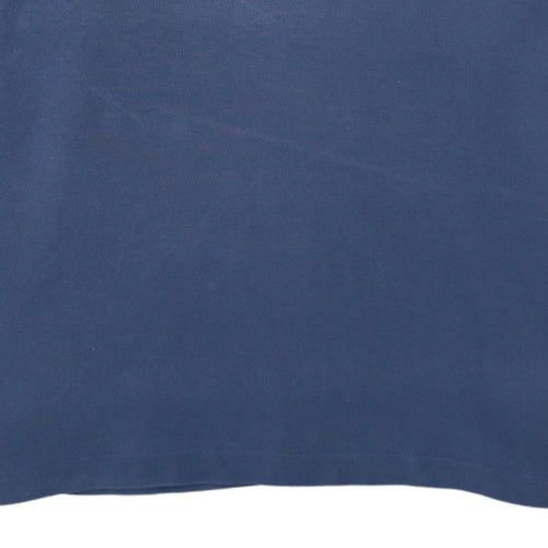 Fred Perry Men's Blue Slim Fit Polo Shirt Size L Classic Cotton
