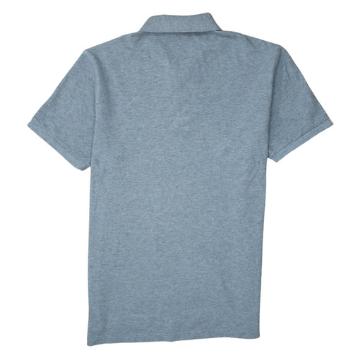 Puma Men's Grey Cotton Polo Shirt Size M Short Sleeve Classic Fit