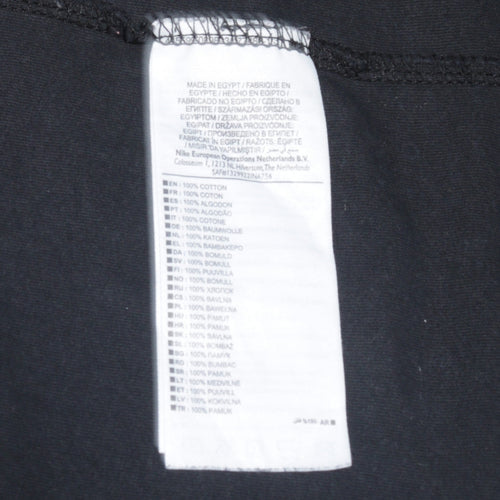 Nike Men's Black 2XL Athletic Fit Crew Neck T-Shirt