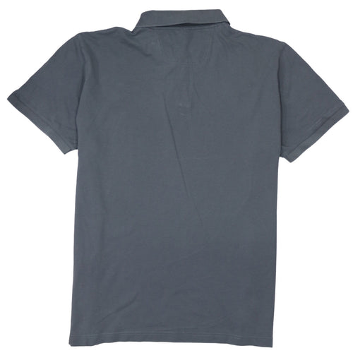 Hugo Boss Men's Grey Regular Fit Cotton Polo Shirt M