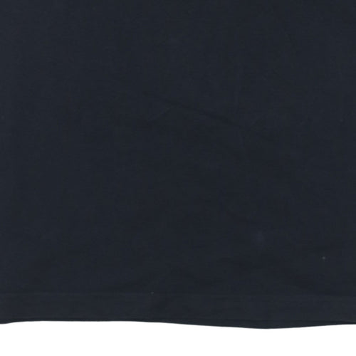 Champion Men’s Black Graphic Logo Short Sleeve Crew Neck T-Shirt Size L