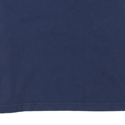 Nike Men's Blue Short Sleeve Cotton Polo Shirt Size S