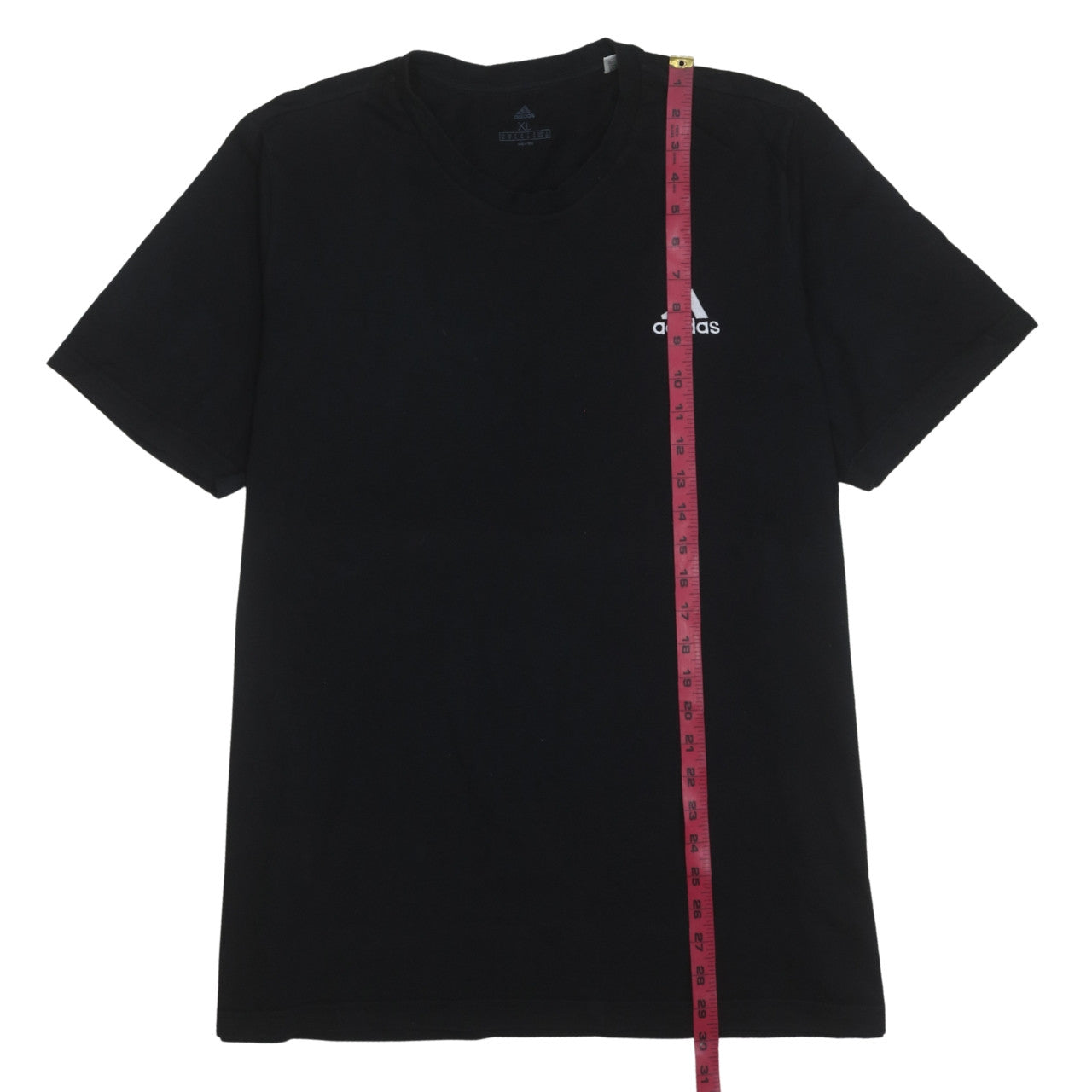 Adidas Men's Black XL Crew Neck Short Sleeve Sports T-Shirt