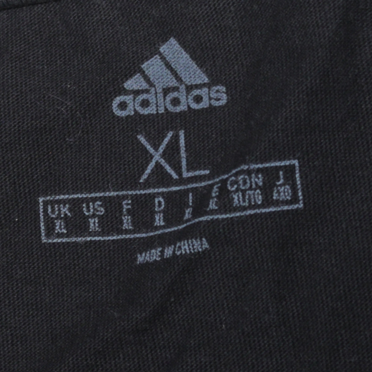 Adidas Men's Black XL Crew Neck Short Sleeve Sports T-Shirt