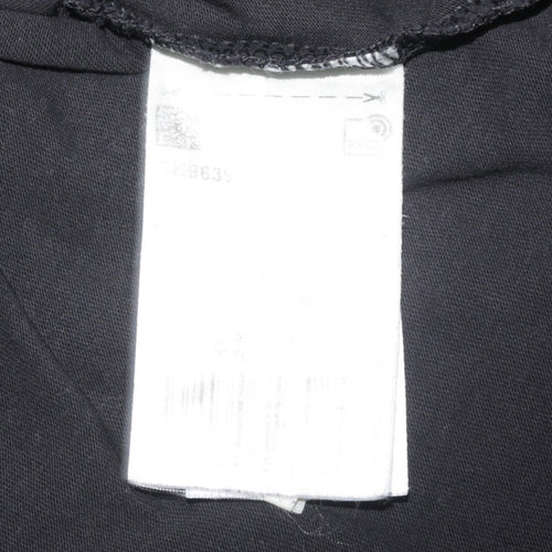 Adidas Men's Black XL Crew Neck Short Sleeve Sports T-Shirt