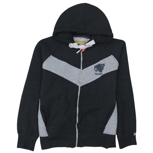 Smilodox Men's Black Full Zip Hoodie M Sports Gym Fleece