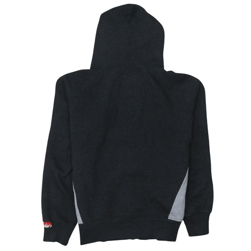 Smilodox Men's Black Full Zip Hoodie M Sports Gym Fleece