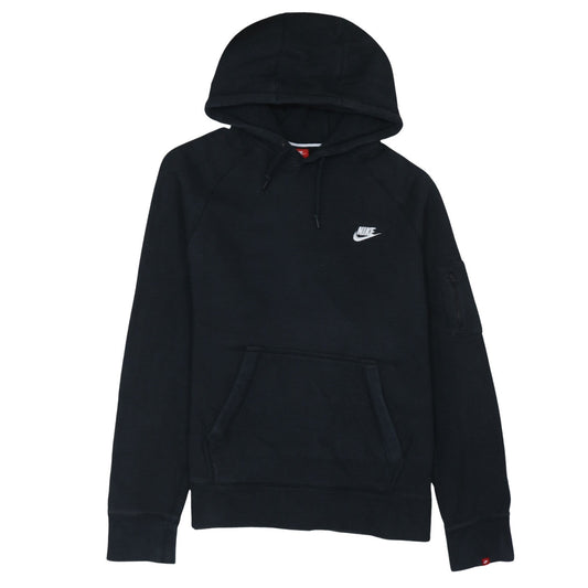 Nike Men's Black Pullover Hoodie XL Cotton Fleece Sportswear