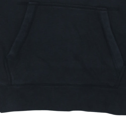 Nike Men's Black Pullover Hoodie XL Cotton Fleece Sportswear