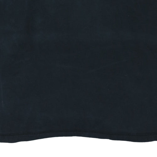 Crew Clothing Co. Men’s Blue 1/4 Zip Cotton Sweatshirt 2XL Regular Fit
