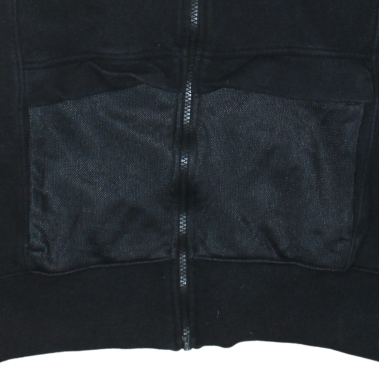 Nike Air Black Full Zip Hoodie Women's Small Cotton Blend