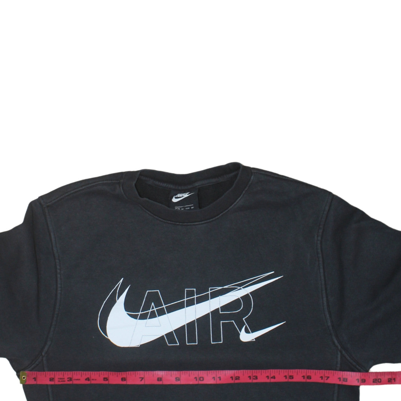 Nike Women's Black AIR Logo Pullover Sweatshirt XS