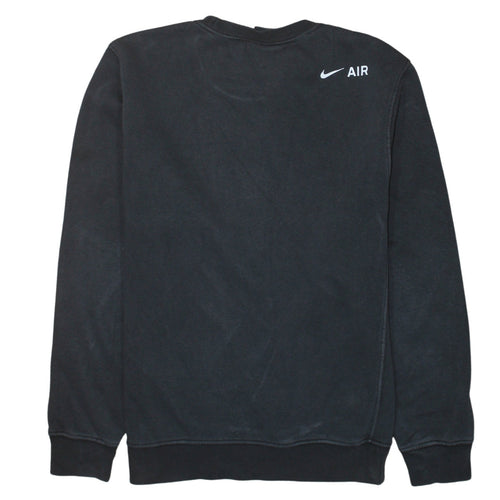 Nike Women's Black AIR Logo Pullover Sweatshirt XS