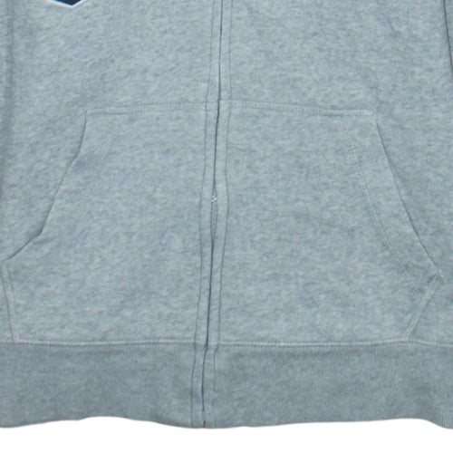 GAP Kids Boys Grey Full Zip Hoodie XL 12-13 Years Cotton Blend