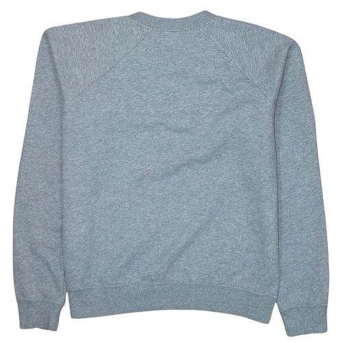 Nike Women Grey Small Crew Neck Pullover Sweatshirt