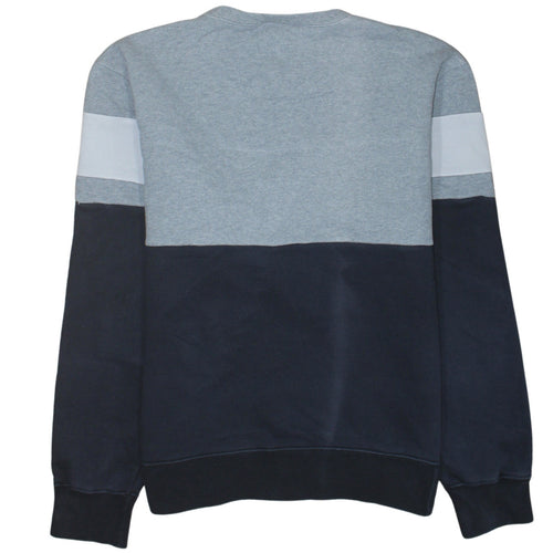 Champion Men’s Grey Colour Block Crew Neck Sweatshirt Size L