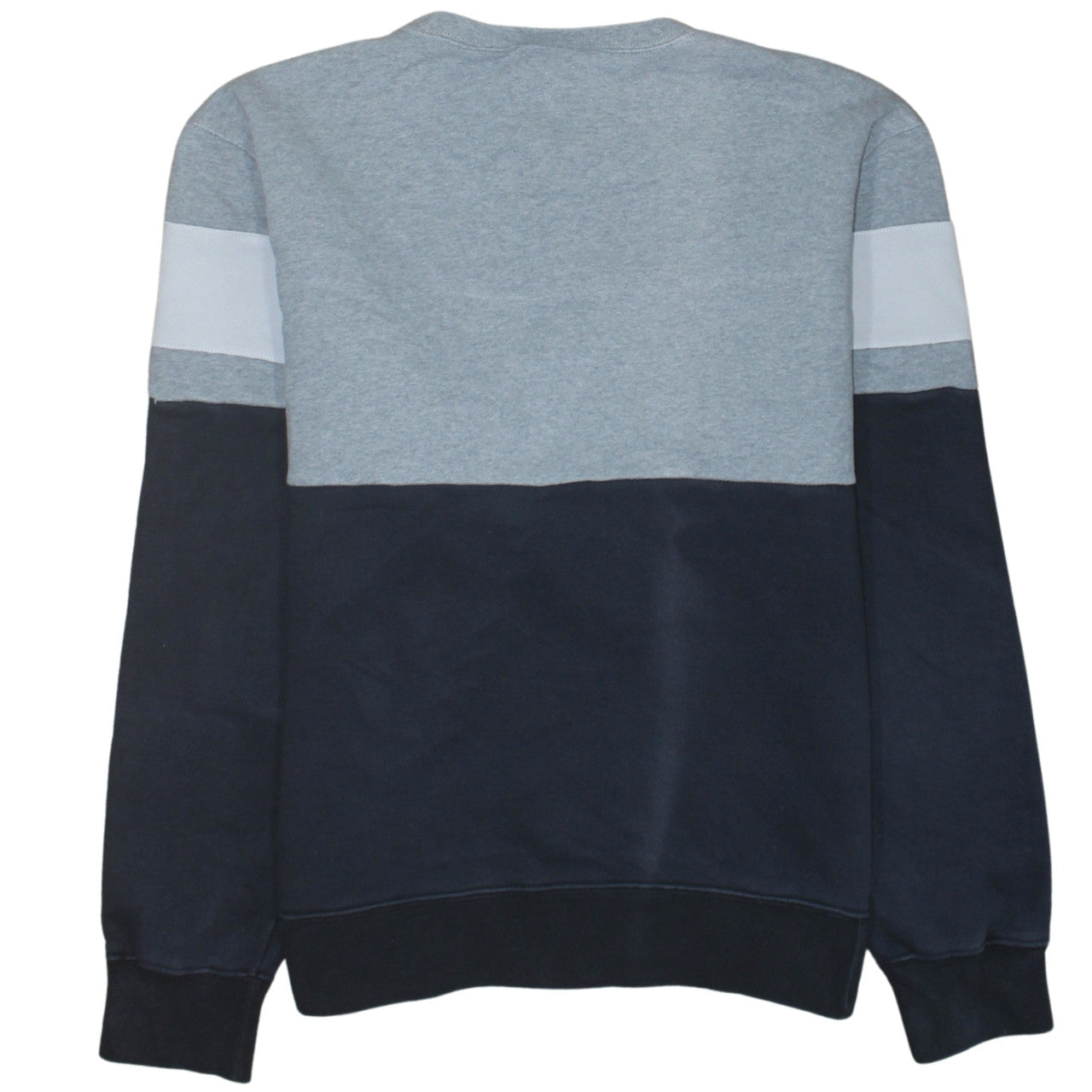 Champion Men’s Grey Colour Block Crew Neck Sweatshirt Size L