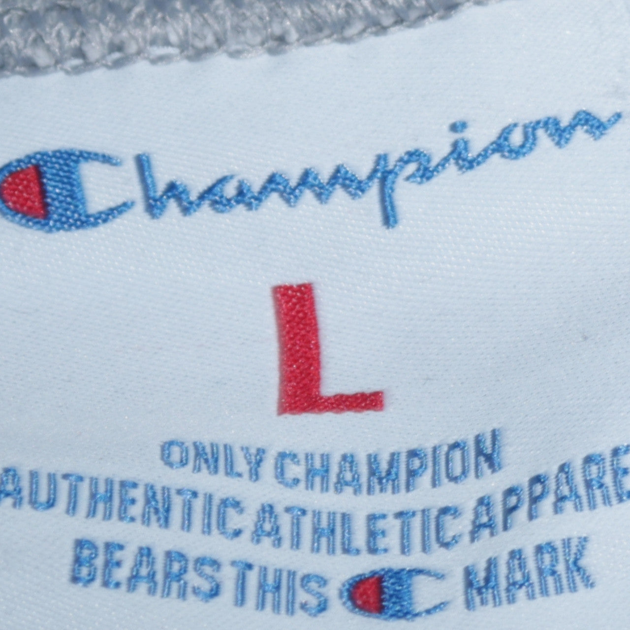 Champion Men’s Grey Colour Block Crew Neck Sweatshirt Size L